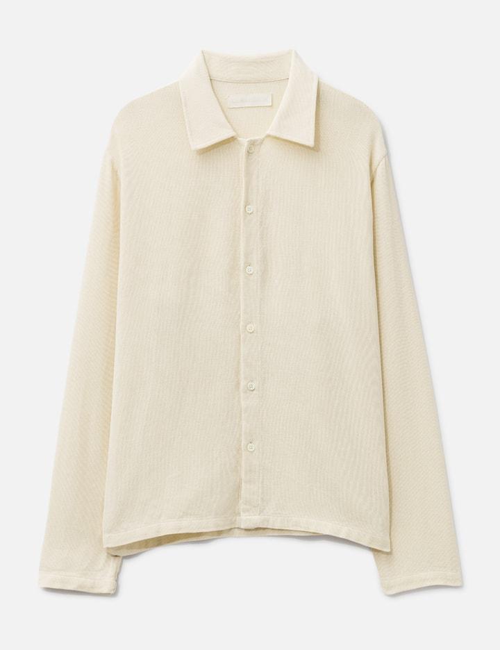 White Knit Long Sleeve by OUR LEGACY
