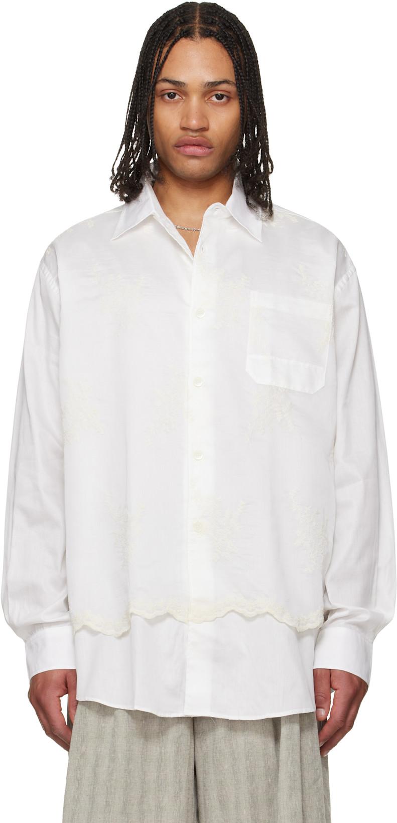 White Vast Shirt by OUR LEGACY