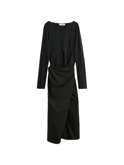 asymmetric draped dress by OUR LEGACY