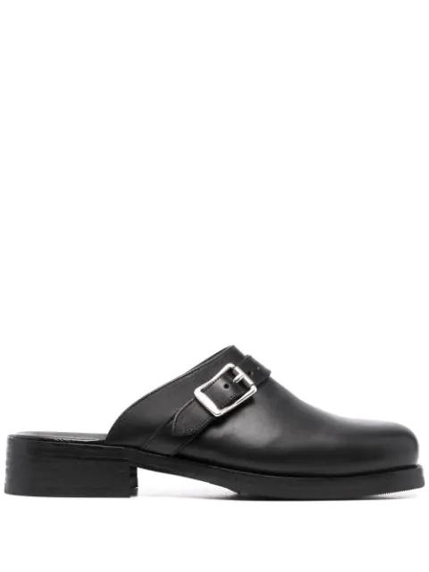 buckle-detail mules by OUR LEGACY