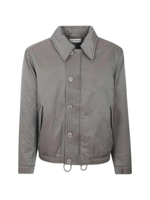 button-up padded jacket by OUR LEGACY