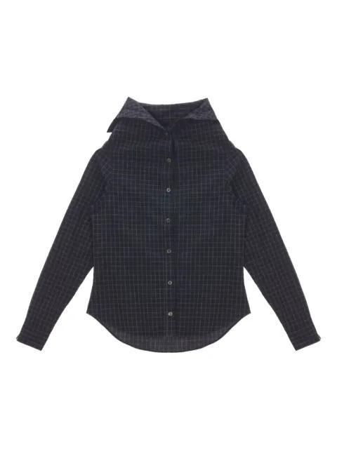 checked long-sleeve shirt by OUR LEGACY