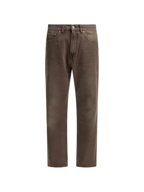 faded straight-leg jeans by OUR LEGACY