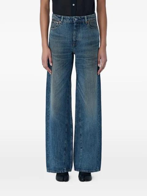 five-pocket wide-leg jeans by OUR LEGACY
