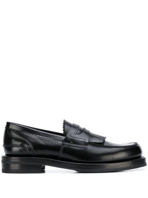 fringed slip-on loafers by OUR LEGACY