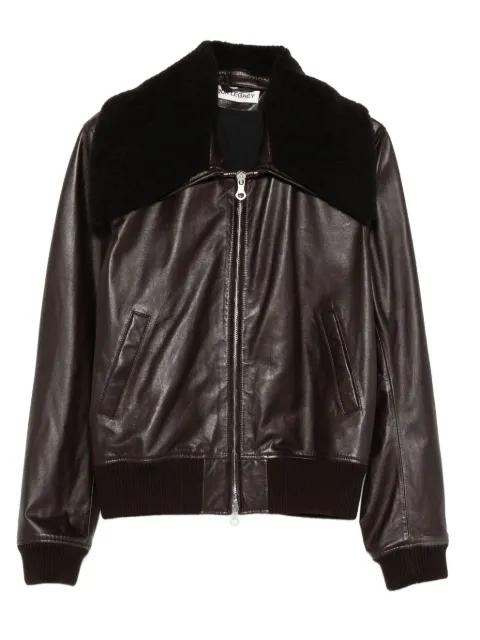 fur-collar bomber jacket by OUR LEGACY
