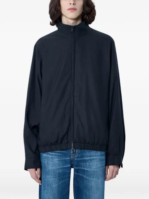 high-neck zi-up jacket by OUR LEGACY