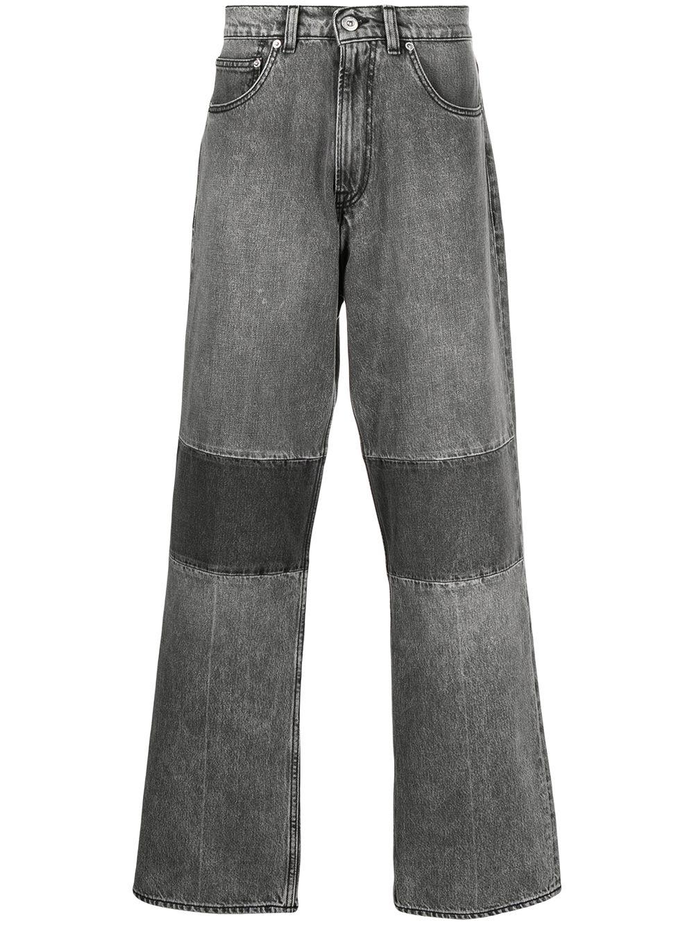 high-waisted straight-leg jeans by OUR LEGACY