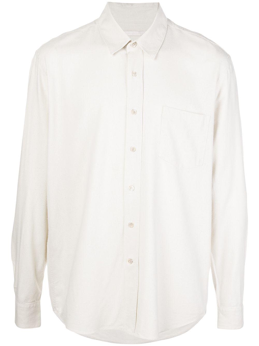 long-sleeve silk shirt by OUR LEGACY