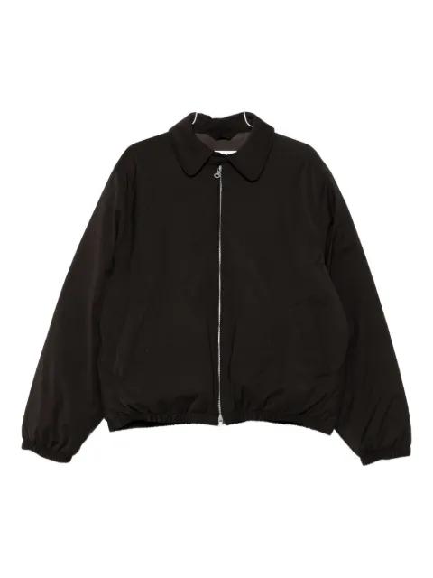 pinstriped puffer jacket by OUR LEGACY