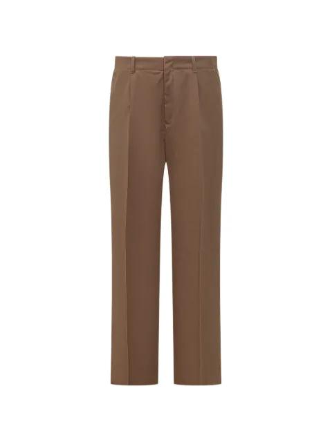 pleated borrowed chino trousers by OUR LEGACY