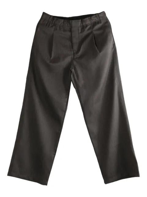 pleated-front trousers by OUR LEGACY