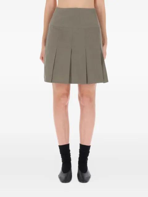 pleated mini skirt by OUR LEGACY
