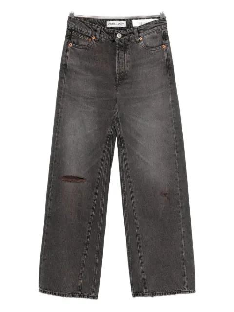 ripped-detail jeans by OUR LEGACY