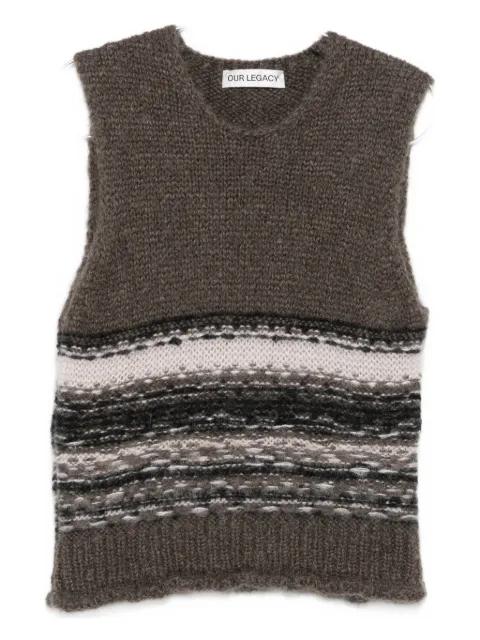 sleeveless vest by OUR LEGACY