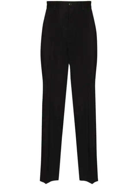 straight-leg wool chinos by OUR LEGACY