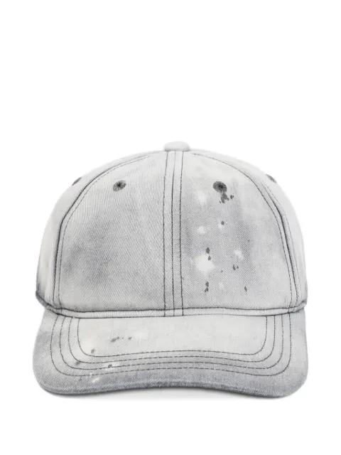 washed-effect cap by OUR LEGACY