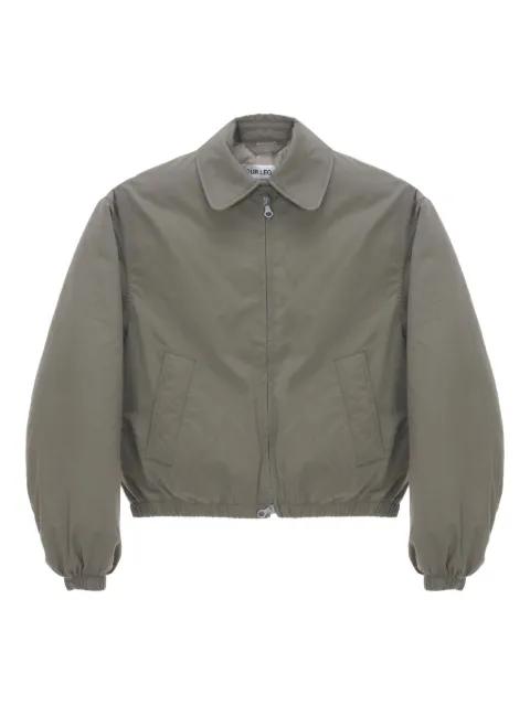 zip-up elasticated-cuff jacket by OUR LEGACY