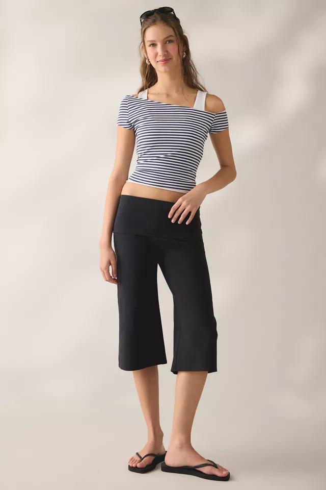 Out From Under Bec Asymmetric Cold Shoulder Layered Tee by OUT FROM UNDER
