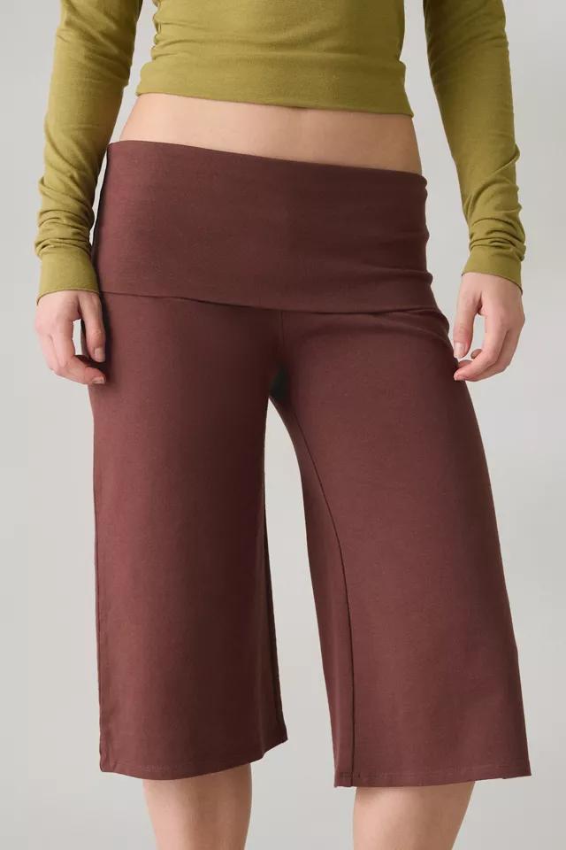 Out From Under Bec Cropped Gaucho Pants by OUT FROM UNDER