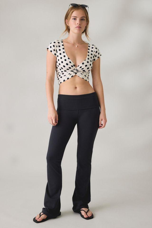 Out From Under Bec Foldover Slim Flare Pants by OUT FROM UNDER