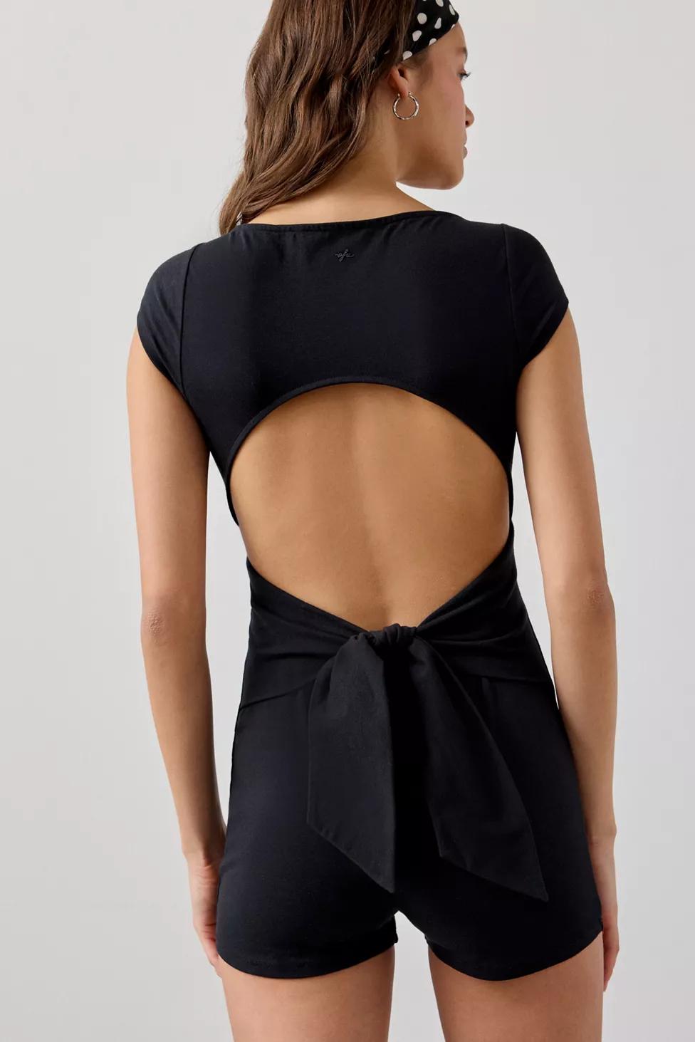 Out From Under Bec Open Back Tie-Bow Romper by OUT FROM UNDER