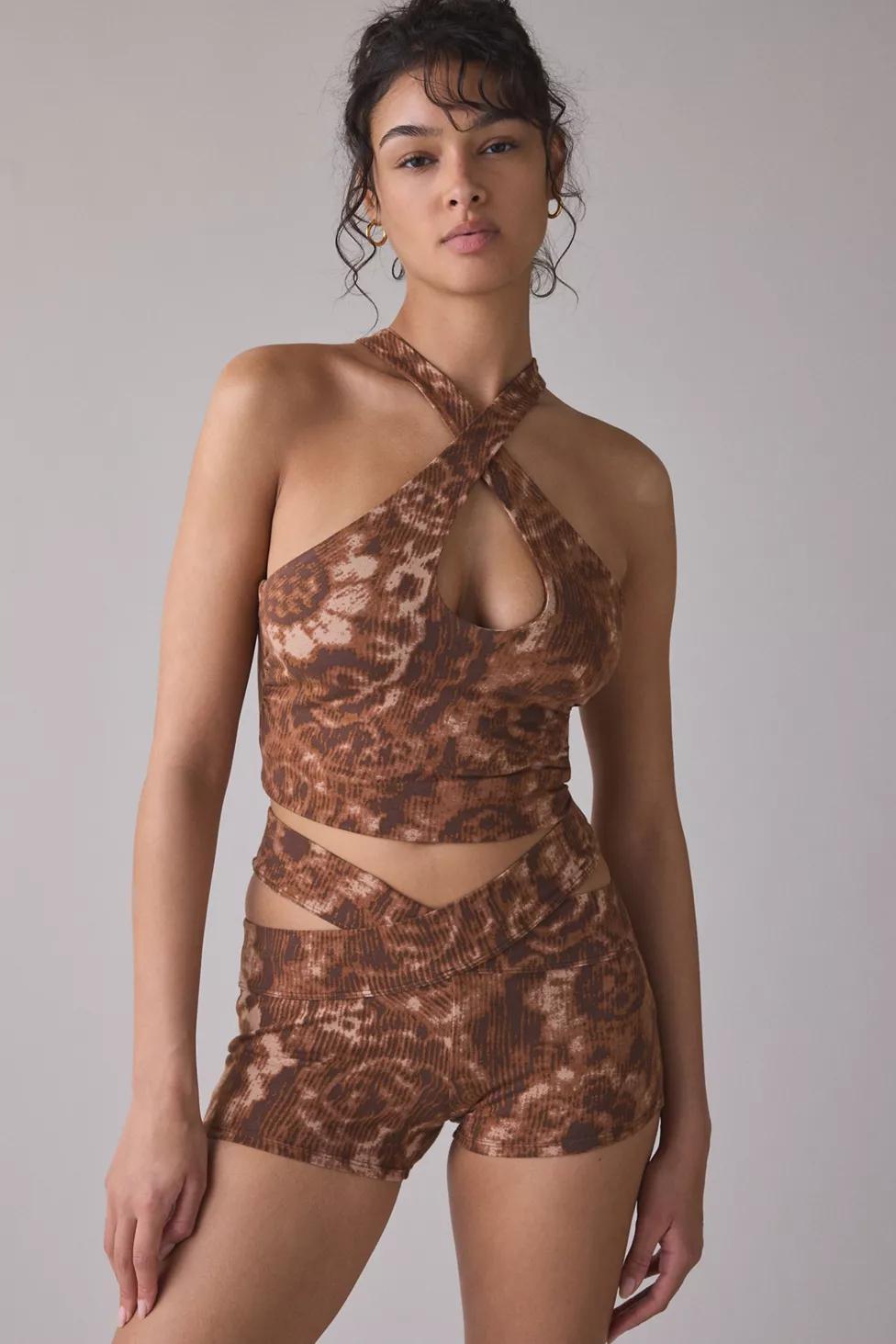 Out From Under Bec Twisted Cutout Bike Short by OUT FROM UNDER Out From Under Bec Twisted Cutout Bike Short by OUT FROM UNDER