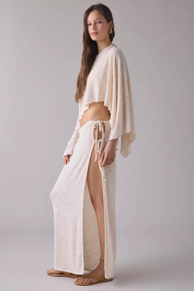 Out From Under Bella Swit Knit Side-Tie Maxi Sarong by OUT FROM UNDER