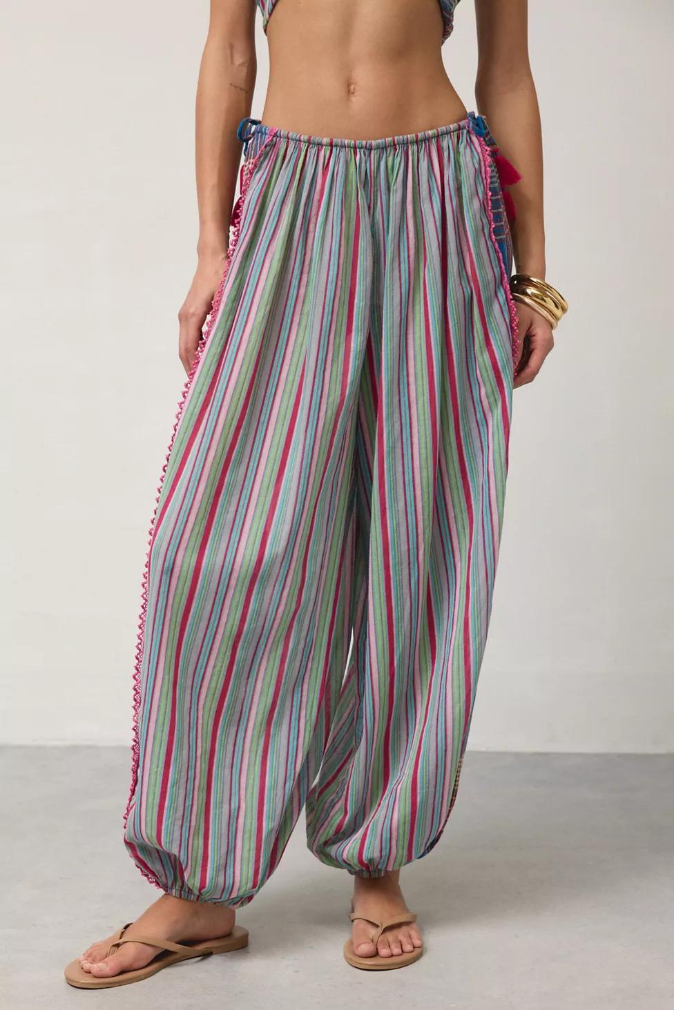 Out From Under Golden Hour Embellished Side-Tie Balloon Pants by OUT FROM UNDER