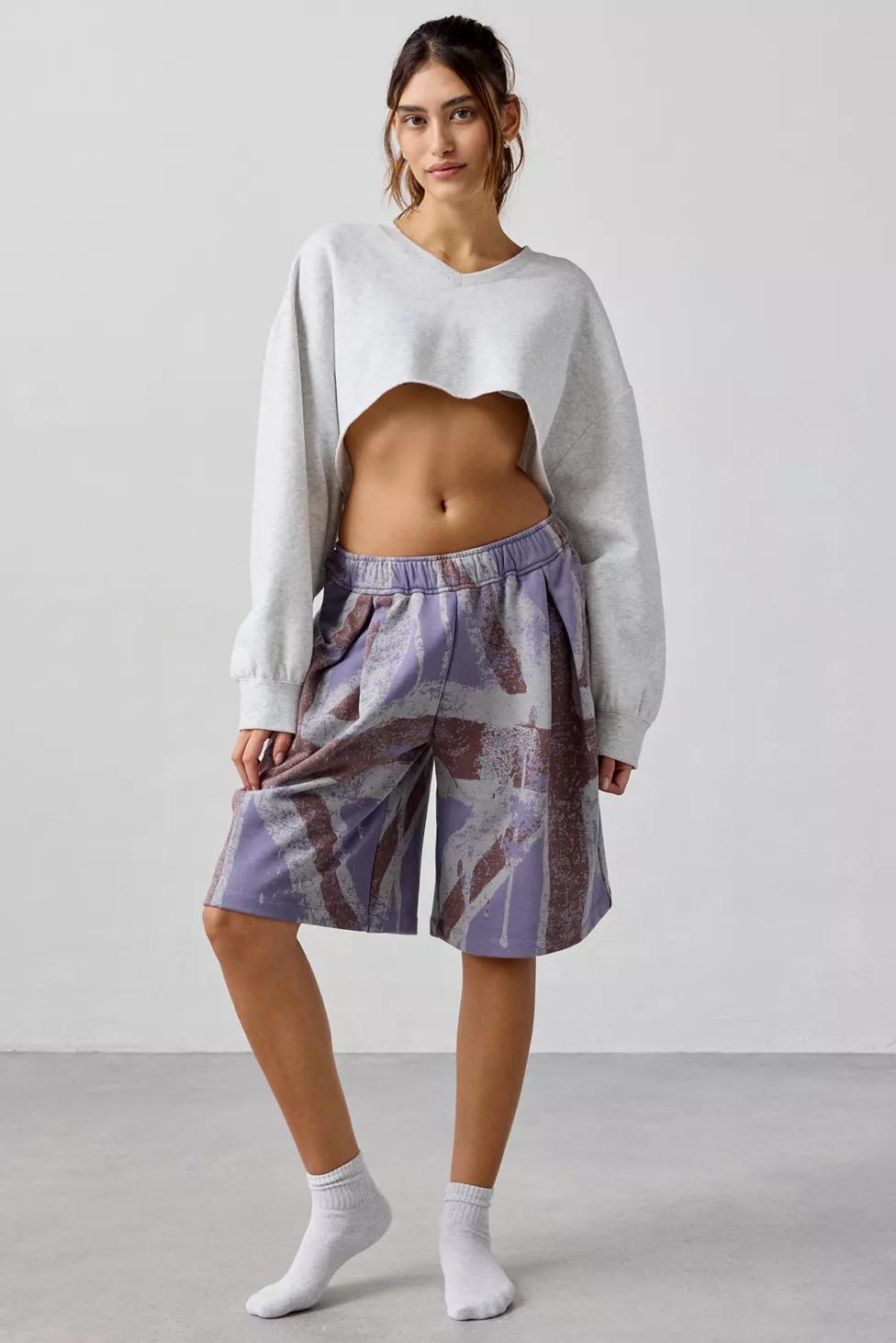 Out From Under Let’s Dip French Terry Baggy Sweat Short by OUT FROM UNDER