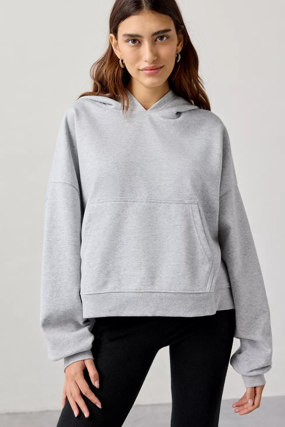 Out From Under Let’s Dip French Terry Cropped Hoodie Sweatshirt by OUT FROM UNDER