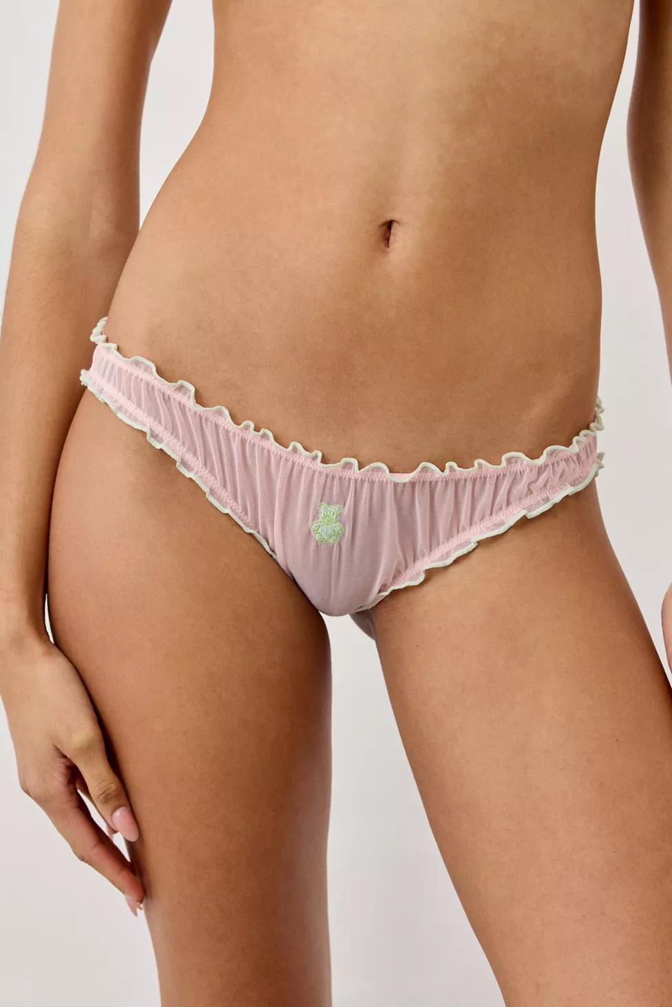 Out From Under Mesh Cheeky Undies by OUT FROM UNDER