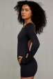Out From Under Saturday Sculpt Open-Back Long Sleeve Athletic Romper by OUT FROM UNDER