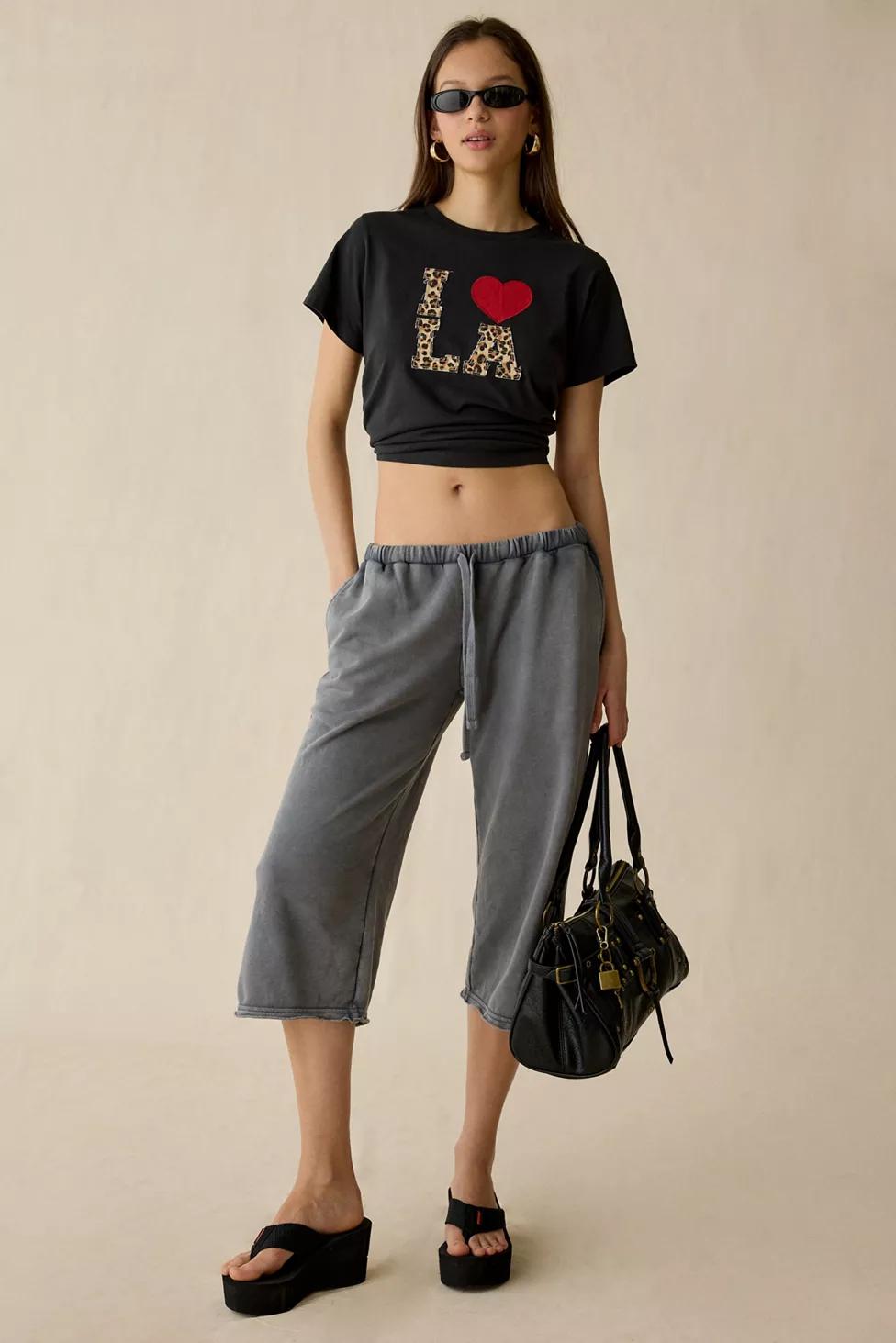 Out From Under Spring Breaker Slouch Capri Pants by OUT FROM UNDER