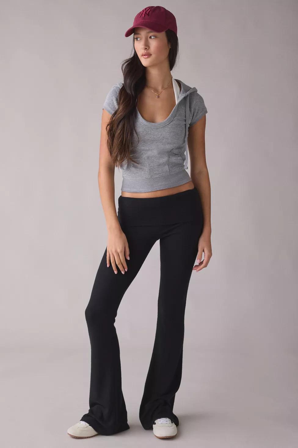 Out From Under Spring Breakers Short Sleeve Cropped Hoodie Sweatshirt by OUT FROM UNDER