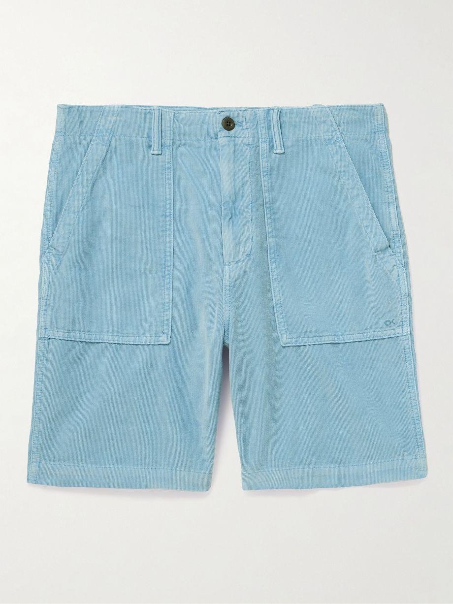 Seventyseven Straight-Leg Organic Cotton-Corduroy Shorts by OUTERKNOWN