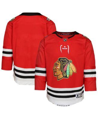 Big Boys and Girls Red Chicago Blackhawks Centennial Premier Jersey by OUTERSTUFF