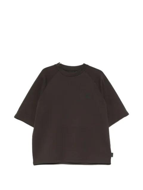 logo-patch raglan-sleeve T-shirt by OUTHERE