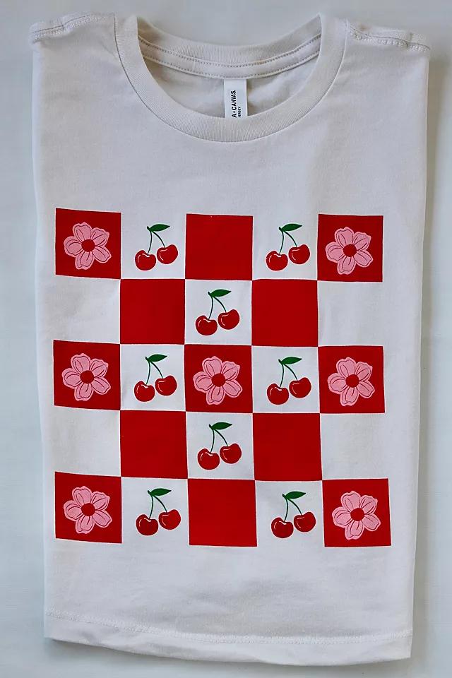 Overseasoned Cherry Picnic Crop Tee by OVERSEASONED | FREE PEOPLE