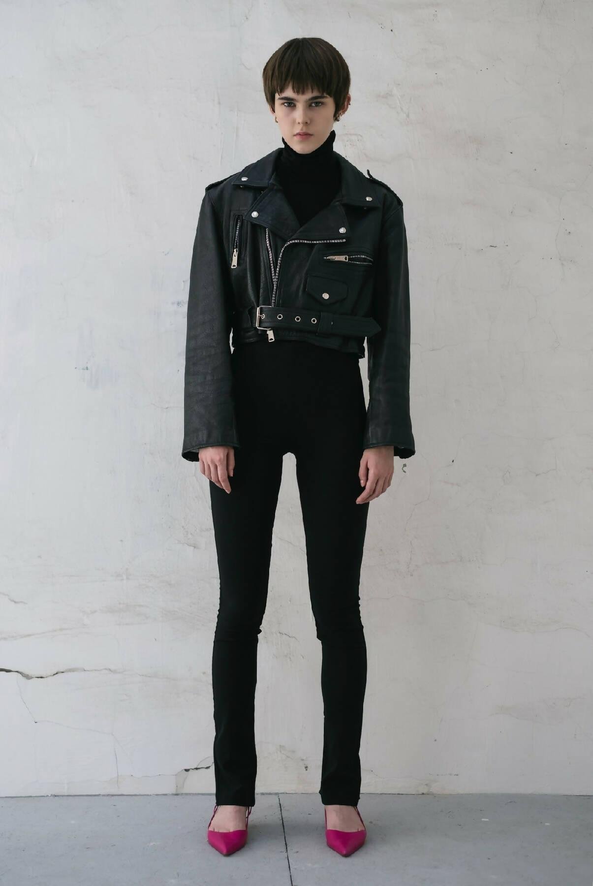 Recycled Vintage Leather Jackets #6 by OVERSIZED STUDIO