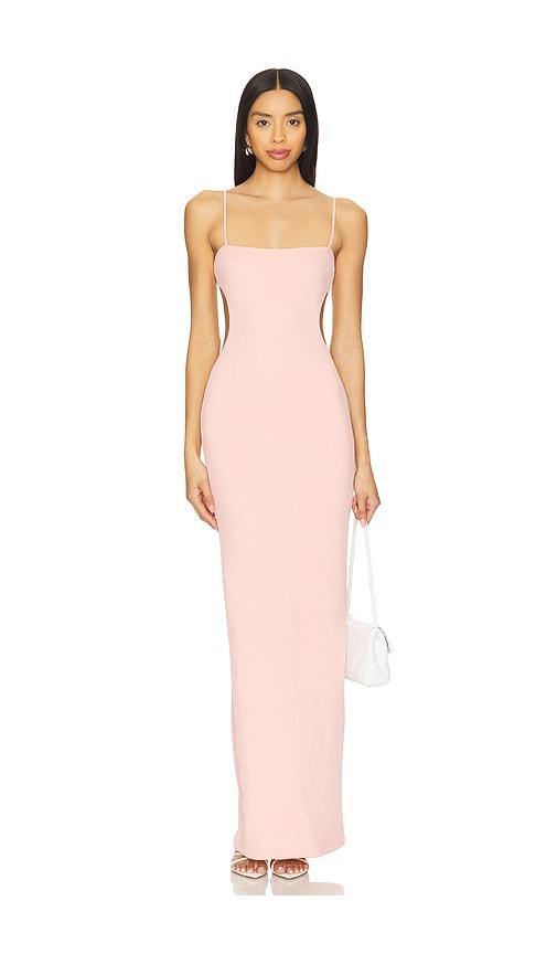 OW Collection Fiona Maxi Dress in Pink by OW COLLECTION