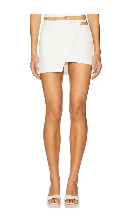 OW Collection Malene Skirt in White by OW COLLECTION