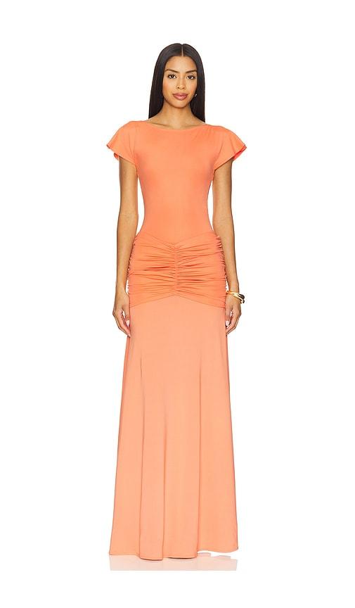 OW Collection x REVOLVE Gaia Maxi Dress in Orange by OW COLLECTION