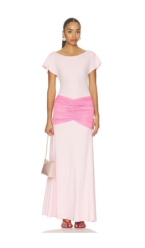 OW Collection x REVOLVE Gaia Maxi Dress in Pink by OW COLLECTION