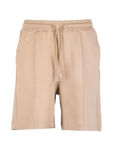 drawstring-waist panelled shorts by OWN