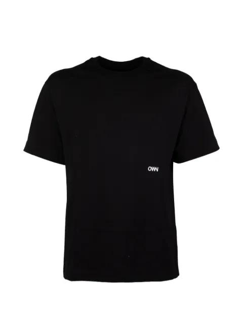 logo-detail short-sleeve T-shirt by OWN