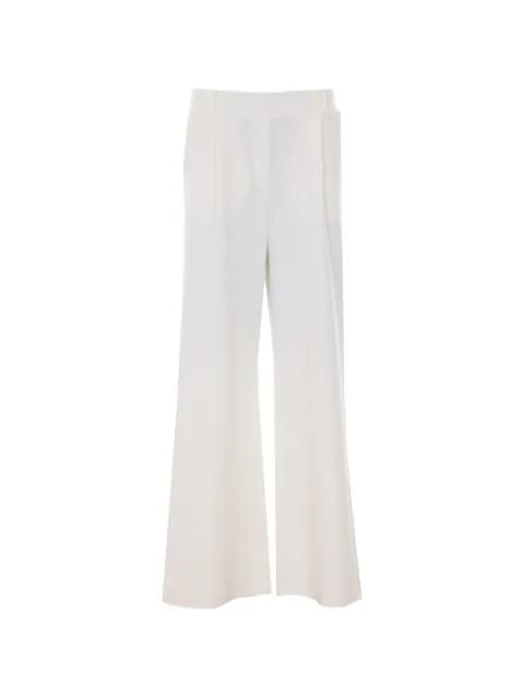 pleated-detail trousers by OWN