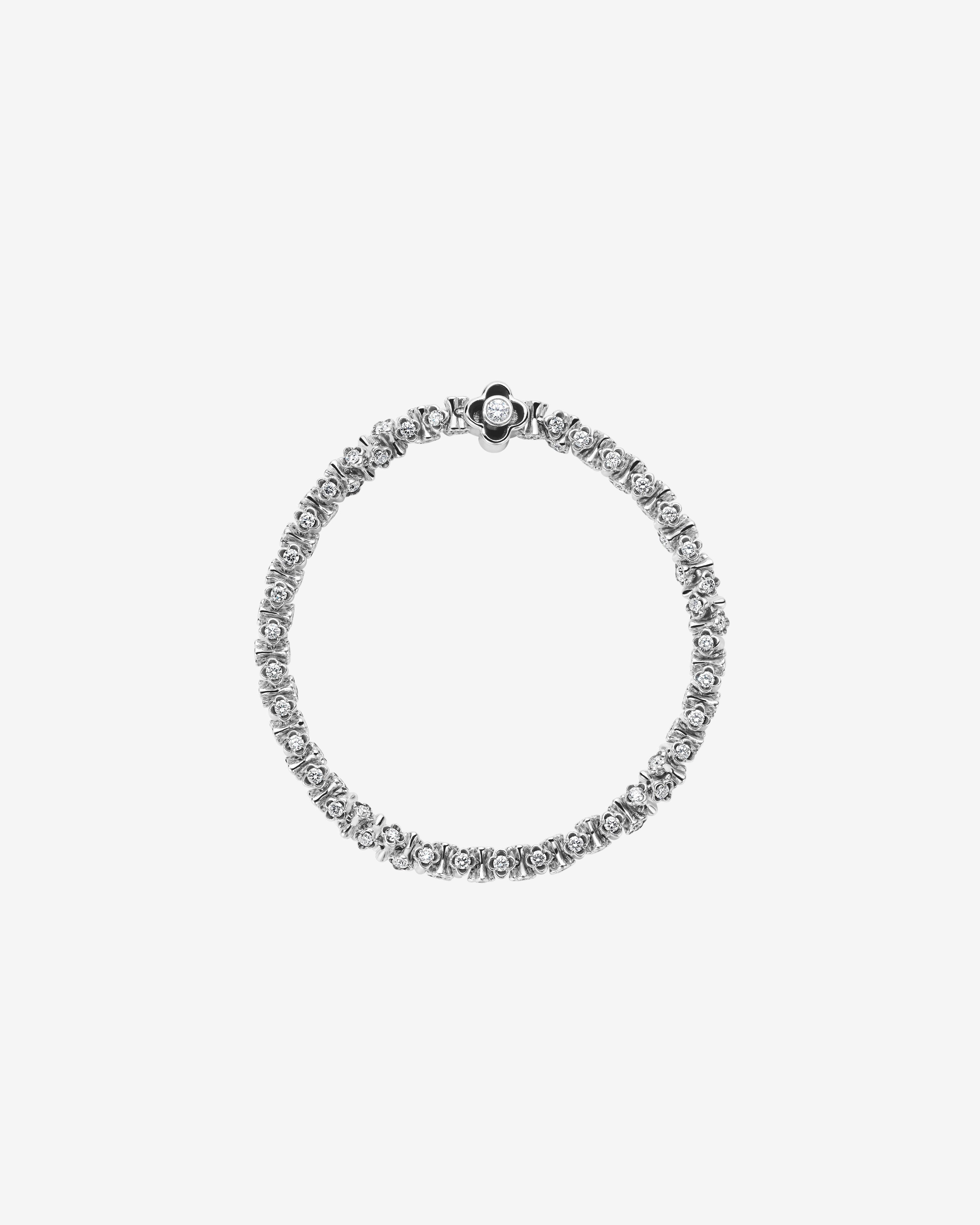 Ox - Fleur X Bracelet - (Platinum) by OX