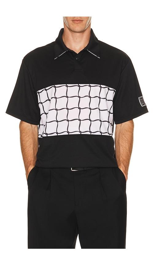 Oyster Net Polo in Black by OYSTER