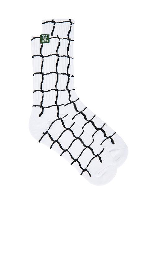 Oyster Net Socks in White by OYSTER